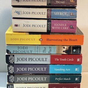 Lot Of 9 Jodi Picoult Paperback Books TPB Collection of Family Saga Fiction